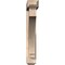 Ekena Millwork Imperial Craftsman Smooth Bracket w/ Offset Brace, Douglas Fir, 5 1/2"W x 34"D x 34"H BKT0604X34X34IMP04SDF - alternate 3